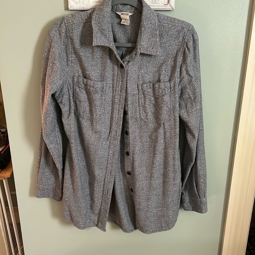 Duluth Trading- Women's Blue Ridge Flannel Long Shirt